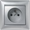 Legrand 770196 VALENA ZÁSUVKA 2P+T HLINÍKOVÁ + predĺžená záruka na 3 roky