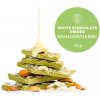 BrainMax Pure Lámaná čokoláda biela - matcha, kokos a mandle, BIO, 125 g *CZ-BIO-001 certifikát / White Chocolate Pieces - Matcha, coconut and almonds
