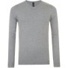 Soľs Glory Men Pánsky sveter SL01710 grey melange