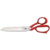 Krajčírske profi nožnice-celokovové (červené); ROBUSO