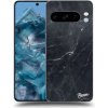 Picasee silikónový čierny obal pre Google Pixel 8 Pro - Black marble