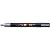 Popisovač uni POSCA PC-3M strieborný