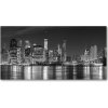 Foto obraz sklo tvrzené Manhattan noc 100x50 cm