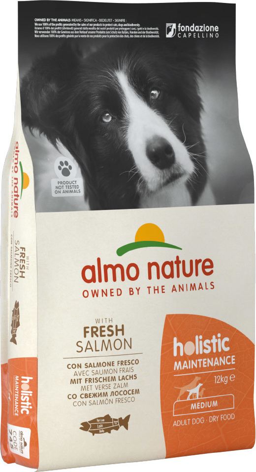 Almo Nature Adult Medium Salmon & Rice 2 x 12 kg