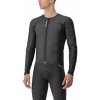 Castelli Fly Jack-Sey, Light black Veľkosť: L Pánsky ľahký cyklo dres/bunda do prechodného obdobia