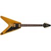 Gibson Custom Shop 1958 Korina Flying V Black Pickguard Natural