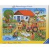 Ravensburger Kinderpuzzle - 06020 Was gehört wohin? - Rahmenpuzzle für Kinder ab 3 Jahren, mit 15 Teilen (Hra)
