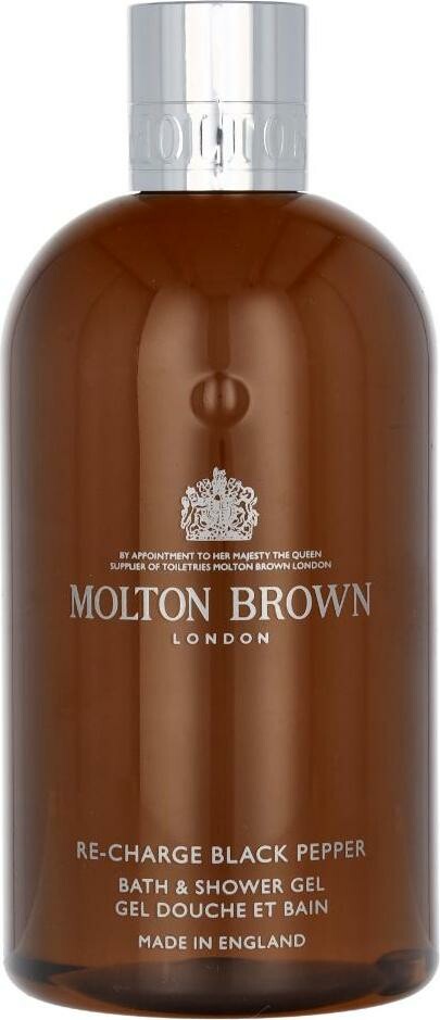 Molton Brown Re charge Black Pepper Bath & Shower Gél Kúpeľový a sprchový gél 300 ml