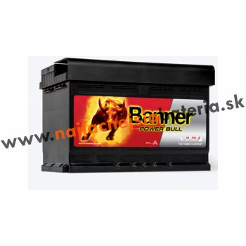 Banner Power Bull 12V 72Ah 670A P72 09