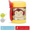 SKIP HOP Zoo Termoska na jedlo s lyžičko/vidličkou Opička 325 ml, 3r+