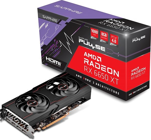 Sapphire Radeon RX 6650 XT Pulse 8GB GDDR6 11319-07-20G