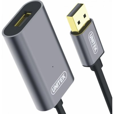 Unitek Y-274 USB 2.0, 20m, hliníkový