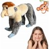 Plyšové ZOO: Plyšová Hračka Opica Nosáč 32cm (330528)