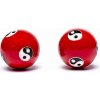 Nefertitis Zdravotné čínskej meditačné guličky proti stresu Yin Yang red 4 cm NF21639 - cca 4 cm