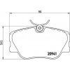 Sada brzdových platničiek kotúčovej brzdy BREMBO P 50 008