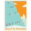 Ilustrácia King of the Mountains Tour De France, Wyatt 9, 30 × 40 cm