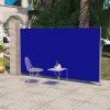 Boční markýza na terasu 160 x 300 cm modrá Modrá 41045