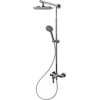 Sprchový systém s pákovou batériou Schulte Classic plus DuschMaster Rain D962031