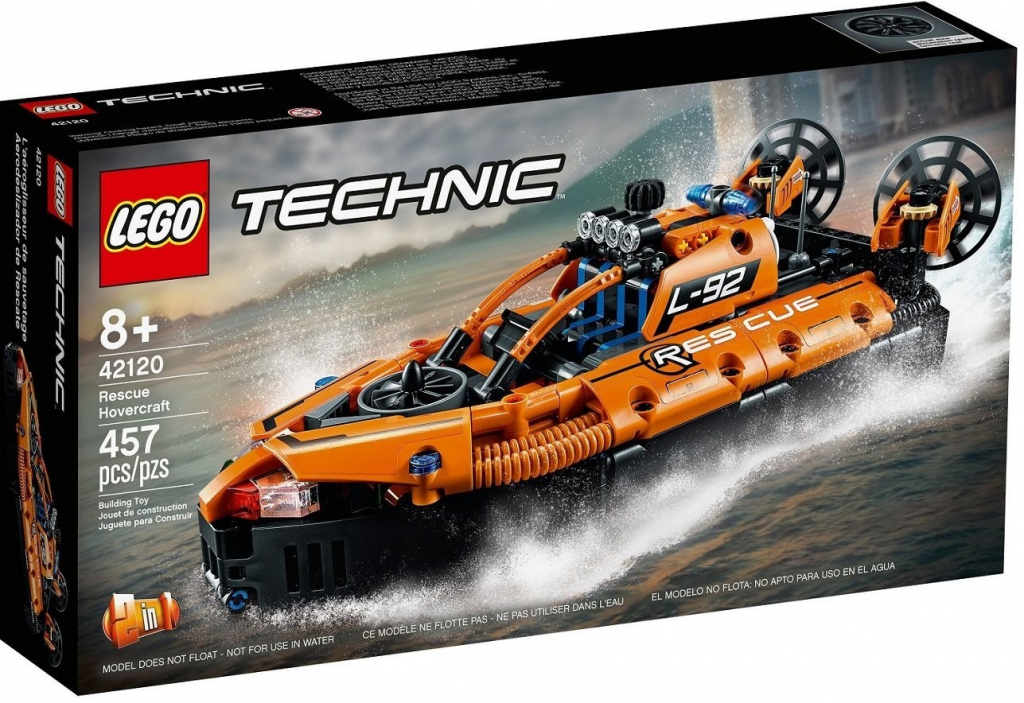 LEGO® Technic 42120 Záchranné vznášadlo od 31,02 € - Heureka.sk