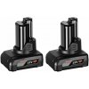 Akumulátor Bosch 2x GBA 12 V/6 Ah 1600A00X7M