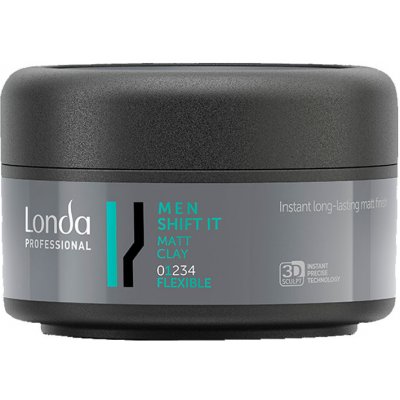 Londa LondaStyle Shift Matt Mud matovacie bahno pre podporu textury a definície 75ml