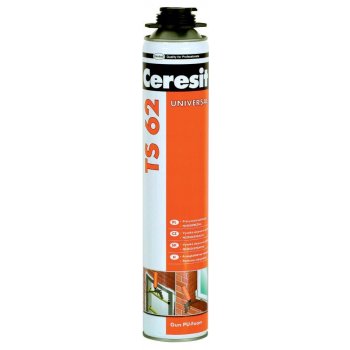 CERESIT TS62 Pro PUR pena univerzálna montažna pištoľová 750ml