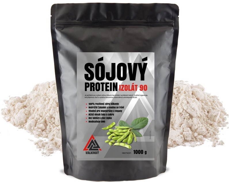 VALKNUT Proteín Sójový Izolát 90% 1000 g