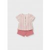 Set - košeľa a kraťasy s trakmi Mayoral - 2601280044 Veľkosť: 80