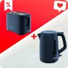 Rýchlovarná kanvica Tefal KO2M0410 Morning 1,7 l + Hriankovač Tefal TT2M1410 Morning Blue (TEFRK08SS)