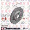 Brzdový kotúč ZIMMERMANN 100.3309.52