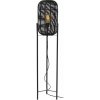 LUCIDE 03741/01/30 HERMINE stojacia lampa V1250mm 1xE27 čierna