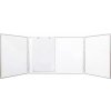 2x3 Triptych lakovaná magnetická rozkladacia tabuľa 60x90-180cm / trojdielna