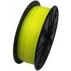 Tlačová struna (filament) GEMBIRD, PLA, 1,75mm, 1kg, fluorescenční žltá 3DP-PLA1.75-01-FY