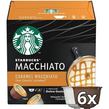 NESTLE STARBUCKS CARAMEL MACCHIATO KAPSLE 12 KS