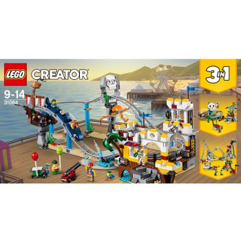 LEGO® Creator 31084 Pirátska horská dráha od 166,72 € - Heureka.sk