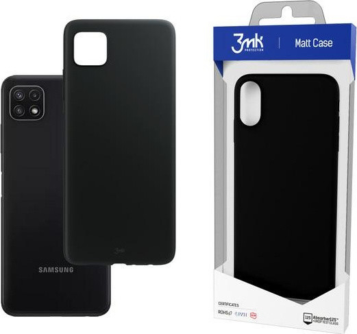 Púzdro 3mk Matt Case Samsung Galaxy A22 5G čierne