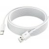 USB Type-C nabíjací kábel - biely