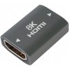 PremiumCord 8K Adaptér spojka HDMI A - HDMI A, Female/Female, kovová kphdma-36