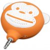 Mini reproduktor MONKEY TEL057, oranžový.