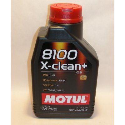 Motul 8100 X-Clean + 5W-30 1 l