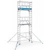 Sklopné lešenie Zarges PaxTower S-Plus 1T, z hliníka, pracovná výška 6,55 m