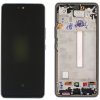 Samsung Galaxy A53 5G (SM-A536B) LCD displej + dotyková plocha + rám čierna - originál GH82-28024A, GH82-28025A