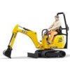 Bruder 62002 Mikrobugger JCB s figúrkou