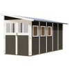 drevený domček KARIBU WANDLITZ 5 (73075) terragrau