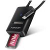 AXAGON ADM2-CM USB-C 10Gbps - M.2 NVMe & SATA SSD adaptér, kábel USB-C 10cm Axagon