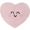 Wilsondo Ružový koberec do detskej izby Srdiečko 90x105