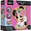 TREFL Wood Craft Junior Ve světě Minnie Mouse 50 dielov