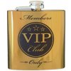 Ploskačka zlatá VIP club 180ml (zlatá ploskačka VIP)