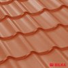 Vlnitá plechová krytina Bilka Clasic, RAL 8004 (medená) 0.5mm matná