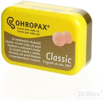 Chránič sluchu Ohropax Classic 12ks